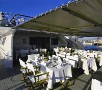 MY Pegasus Outside Restaurant